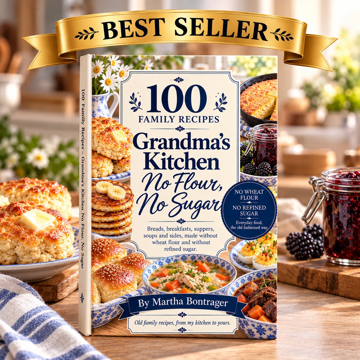 Grandma's Kitchen: No Flour, No Sugar, Martha's best-selling cookbook