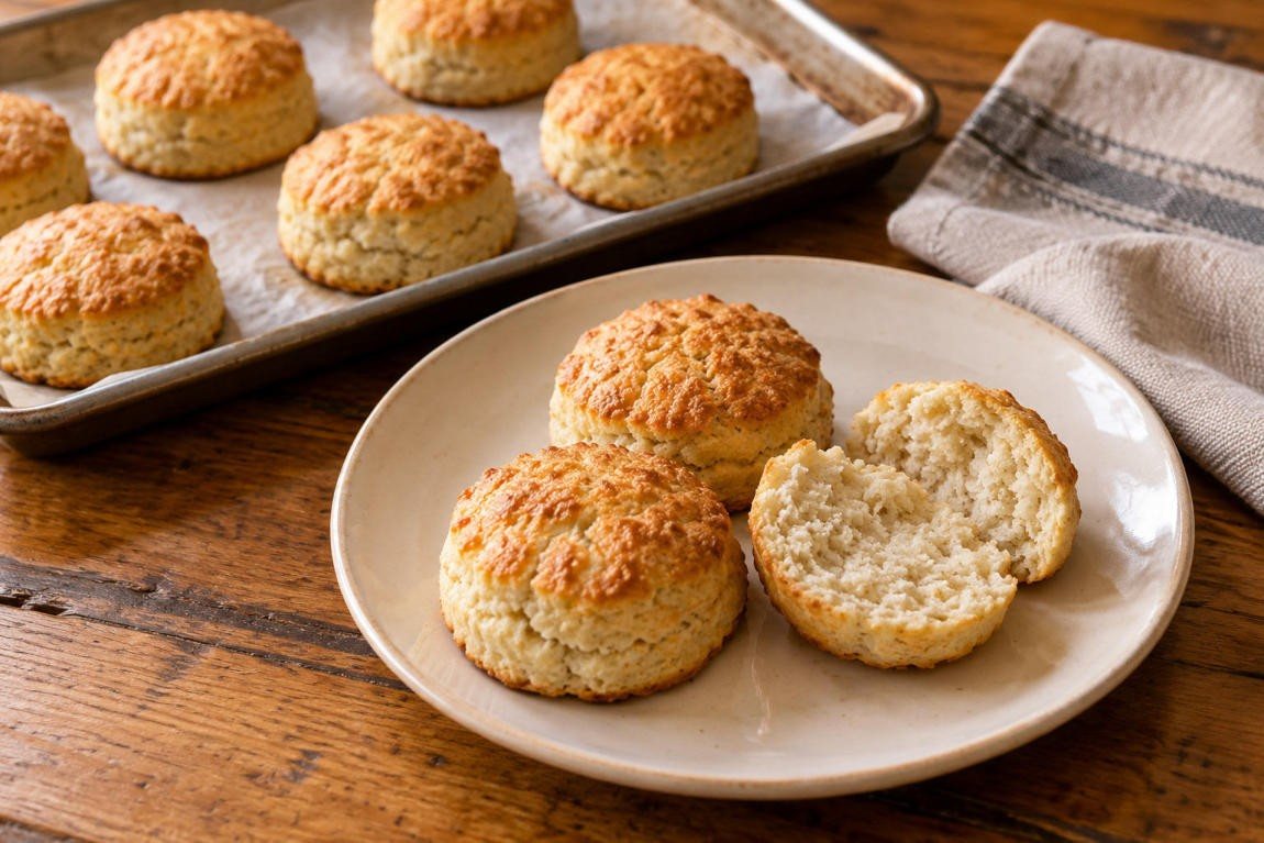 Almond Flour Buttermilk Biscuits
